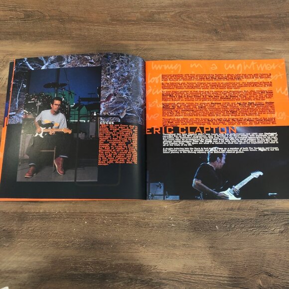Eric Clapton 1998 U.S. Concert Pilgrim Tour Program Book - Picture 3 of 4